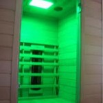 Barevné osvětlení sauny – kolorterapie v sauně